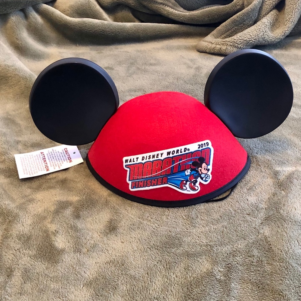 Red runDisney 2019 Walt Disney World Marathon Mickey Ears